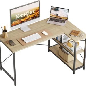 Mesa en L, comodidad y Eficiencia