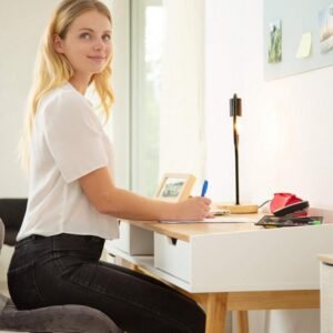 Relaxdays Escritorio Estilo Nordico-1