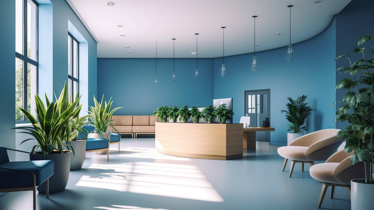 Qué significa el color azul en una oficina-WangXina-Freepik